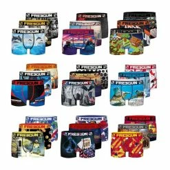 FREEGUN Pack Surprise De 3 Boxers Microfibre Homme -Magasin de vente Relife B2CD 318