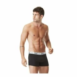 EVERLAST Lot De 2 Boxers Coton Homme Ceinture Brand -Magasin de vente Relife B2CD 32