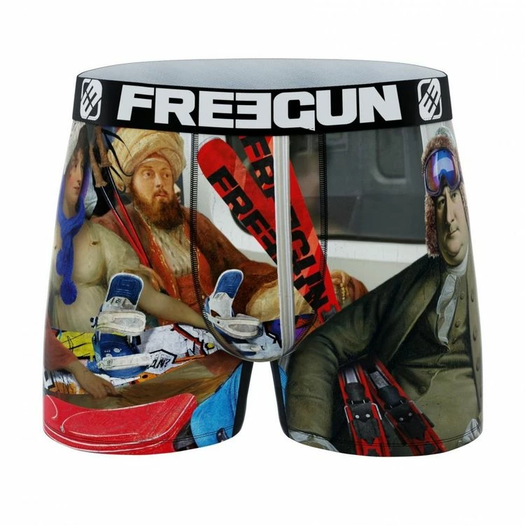 FREEGUN Lot De 6 Boxers Homme Art Attack 5 FREEGUN Lot De 6 Boxers Homme Art Attack – Image 3