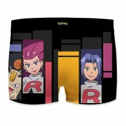 FREEGUN Lot De 5 Boxers Homme Pokémon -Magasin de vente Relife B2CD 3244