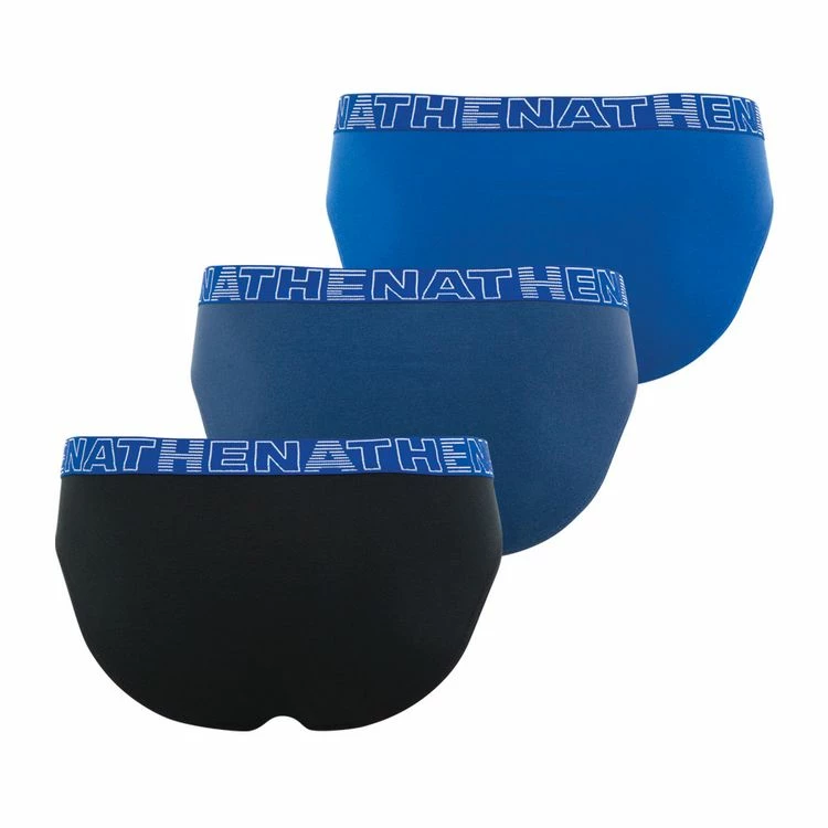 Athena Lot De 3 Slips Homme Basic Color 8 Athena Lot De 3 Slips Homme Basic Color – Image 6