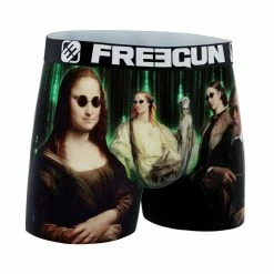 FREEGUN Boxer Homme Art Attack Morpheus -Magasin de vente Relife B2CD 3288