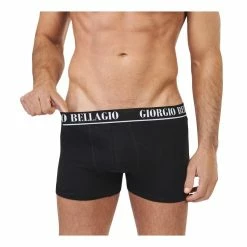 GIORGIO BELLAGIO Lot De 9 Boxers Coton Homme Smart -Magasin de vente Relife B2CD 334