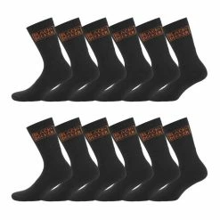 Black & Decker Lot De 12 Paires De Chaussettes Hautes De Travail TEK
