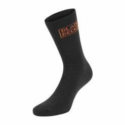 Black & Decker Lot De 12 Paires De Chaussettes Hautes De Travail TEK -Magasin de vente Relife B2CD 339