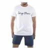 SERGE BLANCO Ensemble Homme Pyjama Court T-shirt Col Rond Bicolore -Magasin de vente Relife B2CD 3402