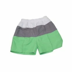 Kebello Short De Bain RayéHomme Vert