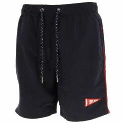 SUPERDRY Short De Bain Superdry Varsity Nv Swim Short Bleu 98572