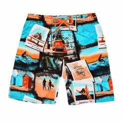 SUN PROJECT Short De Bain Bleu/Blanc Garçon Sun Project Photos