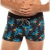 SUN PROJECT Maillot De Bain Noir Homme Sun Project Floral Print -Magasin de vente Relife B2CD 3602