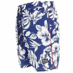 SUPERDRY Short De Bain Superdry Hawaiian Blu Swim Short Bleu 98573 -Magasin de vente Relife B2CD 3644