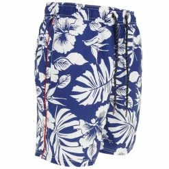 SUPERDRY Short De Bain Superdry Hawaiian Blu Swim Short Bleu 98573 -Magasin de vente Relife B2CD 3646
