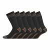 Black & Decker Lot De 6 Paires De Chaussettes Hautes De Travail DEK -Magasin de vente Relife B2CD 365