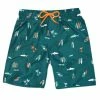 SUN PROJECT Short De Bain Vert Emeraude Garçon Sun Project Summer