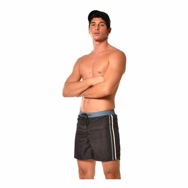 VONDUTCH Boardshort Homme Bicolore Avec Bandes Latérales 3 VONDUTCH Boardshort Homme Bicolore Avec Bandes Latérales