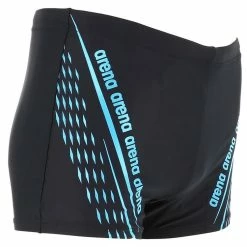 ARENA Maillot De Bain Boxer Arena Joinin Blk Trq Boxer Noir 92138 -Magasin de vente Relife B2CD 3721