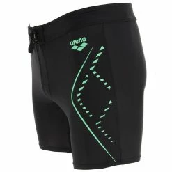 ARENA Maillot De Bain Boxer Arena Crosshatching Midjam Blk Noir 97995 -Magasin de vente Relife B2CD 3800