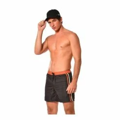 VONDUTCH Boardshort Homme Bicolore Avec Bandes Latérales