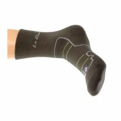 THYO Chaussette Niveau Mollet - 1 Paire - Coutures Plates - Non Comprimantes - Sans Bouclette - Randonnée - Chaude - La Double Authentique -Magasin de vente Relife B2CD 388