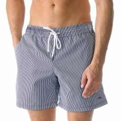 MEY Short De Bain Pour Homme Beachport Bleu Marine