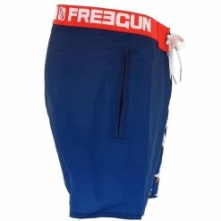 FREEGUN Boardshort De Bain Freegun Sta Navy/rge Boardshort Bleu 28608 -Magasin de vente Relife B2CD 3892