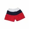 Kebello Short De Bain RayéHomme Rouge -Magasin de vente Relife B2CD 3920