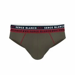 SERGE BLANCO Lot De 4 Slips Homme En Coton French -Magasin de vente Relife B2CD 400