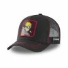 CAPSLAB Casquette Capslab Naruto Noir Bordure Rouge -Magasin de vente Relife B2CD 4010