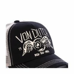 VONDUTCH Casquette Trucker Filet Crew Noir 8 VONDUTCH Casquette Trucker Filet Crew Noir -Magasin de vente Relife B2CD 4029