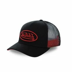 VONDUTCH Casquette Trucker Neon Rouge
