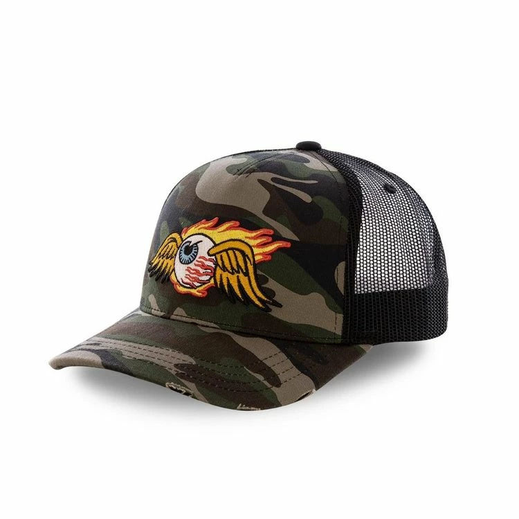 VONDUTCH Casquette Baseball Filet Von Dutch Fire Camouflage 3 VONDUTCH Casquette Baseball Filet Von Dutch Fire Camouflage