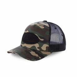 VONDUTCH Casquette Trucker Camouflage Filet Noir