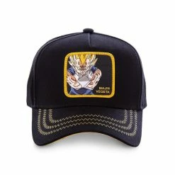 CAPSLAB Casquette Dragon Ball Z Mâjin Vegeta Noir -Magasin de vente Relife B2CD 4122