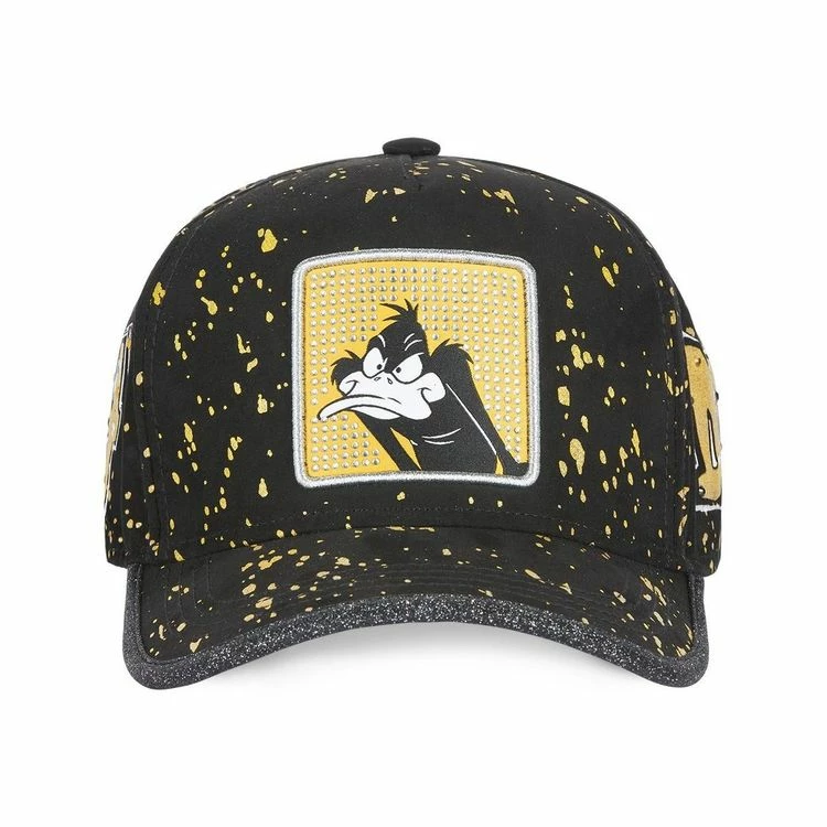 CAPSLAB Casquette Looney Tunes Daffy Duck Effet Peinture 4 CAPSLAB Casquette Looney Tunes Daffy Duck Effet Peinture – Image 2