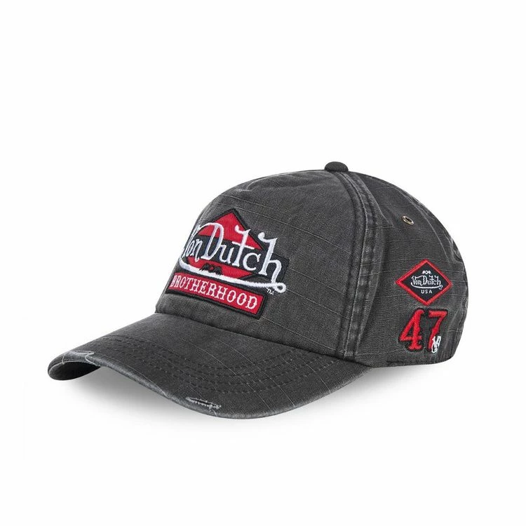VONDUTCH Casquette Baseball Homme Jack BRB Gris 3 VONDUTCH Casquette Baseball Homme Jack BRB Gris