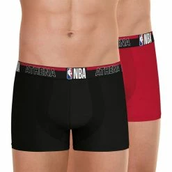 Athena Lot De 2 Boxers Homme NBA -Magasin de vente Relife B2CD 421