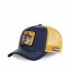 CAPSLAB Dragonball Z Goku Casquette Orange Bleu Homme Capslab