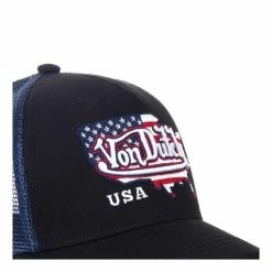 VONDUTCH Casquette Baseball USA Noir -Magasin de vente Relife B2CD 4311