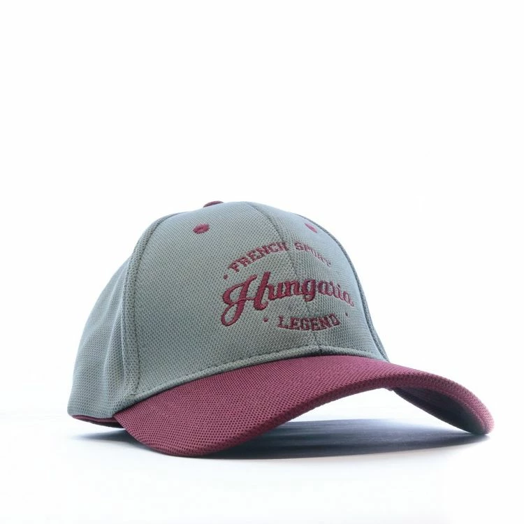 HUNGARIA Casquette Gris/bordeaux Homme Hungaria Baseball French Sport Legend 4 HUNGARIA Casquette Gris/bordeaux Homme Hungaria Baseball French Sport Legend – Image 2