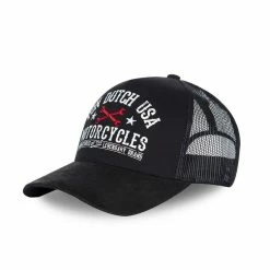 VONDUTCH Casquette Trucker Homme Garn Noir