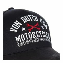 VONDUTCH Casquette Trucker Homme Garn Noir -Magasin de vente Relife B2CD 4339