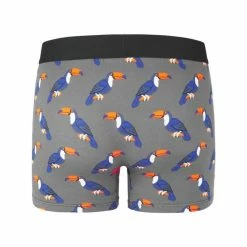 CRAZY BOXERS Boxer Homme Coton Bio Gots Toucan -Magasin de vente Relife B2CD 437