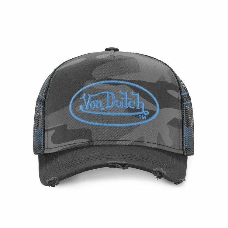 VONDUTCH Casquette Trucker Avec Filet Blue Camouflage 4 VONDUTCH Casquette Trucker Avec Filet Blue Camouflage – Image 2