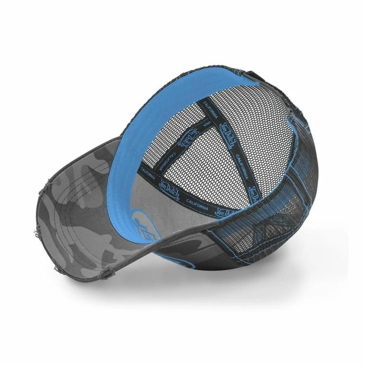 VONDUTCH Casquette Trucker Avec Filet Blue Camouflage 6 VONDUTCH Casquette Trucker Avec Filet Blue Camouflage – Image 4