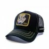 CAPSLAB Dragon Ball Z Majin Vegeta Casquette Noire Homme Capslab