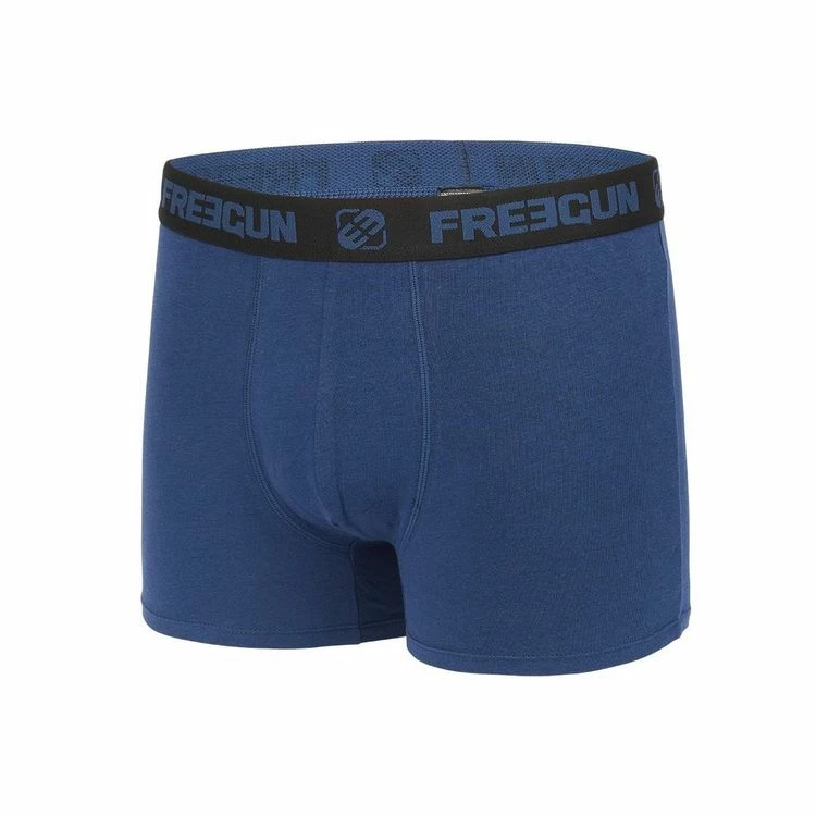 FREEGUN Lot De 4 Boxers Coton Homme Uni 7 FREEGUN Lot De 4 Boxers Coton Homme Uni – Image 5