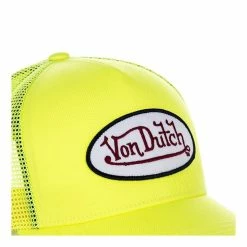 VONDUTCH Casquette Trucker Filet Fresh Jaune -Magasin de vente Relife B2CD 4408