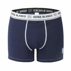 SERGE BLANCO Lot De 2 Boxers Coton Homme Class' -Magasin de vente Relife B2CD 442