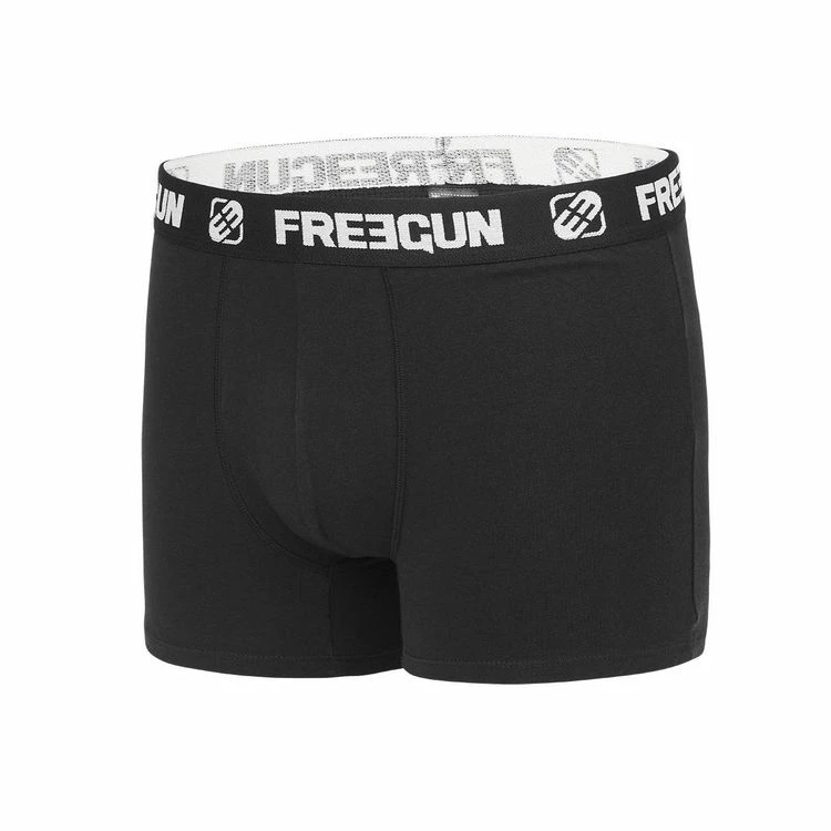 FREEGUN Lot De 4 Boxers Coton Homme Uni 8 FREEGUN Lot De 4 Boxers Coton Homme Uni – Image 6