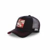 CAPSLAB Casquette Capslab Trucker Looney Tunes Coyote Noir -Magasin de vente Relife B2CD 4546